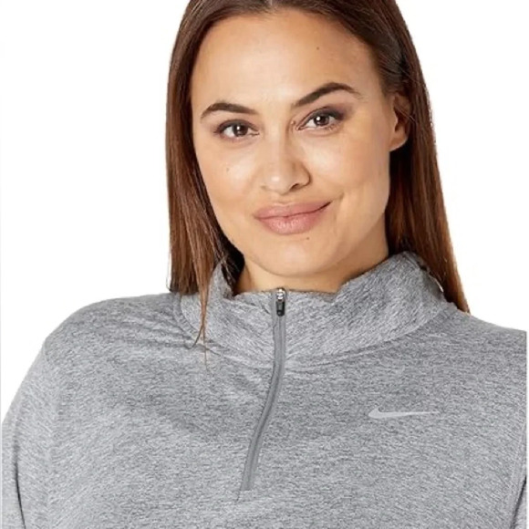 NIKE DRIFIT Running Long Sleeve Tshirt Athletic Shirt - Picture 4 of 13